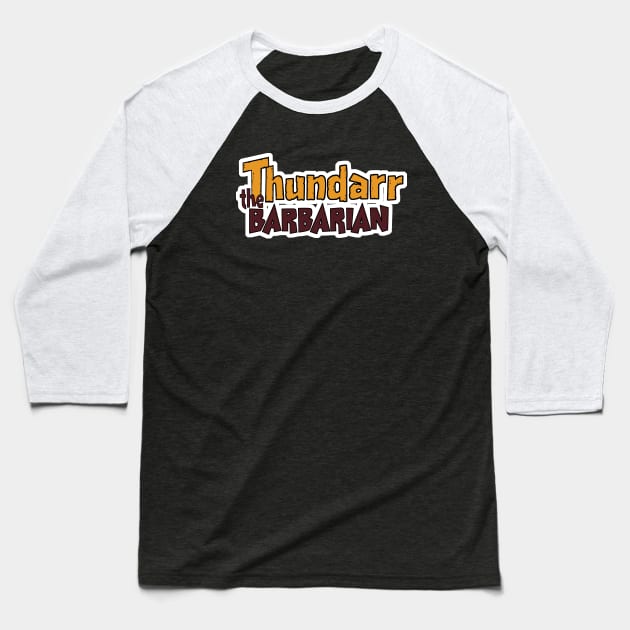 Thundarr logo Baseball T-Shirt by MikeBock